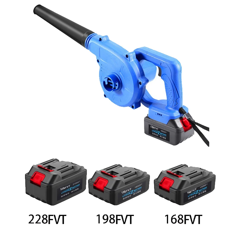 

220V 27000mAh Cordless Lithium Battery Electric Air Blower Blowing and Sucking Dual-useDust Computer cleaner Electric Turbo Fan