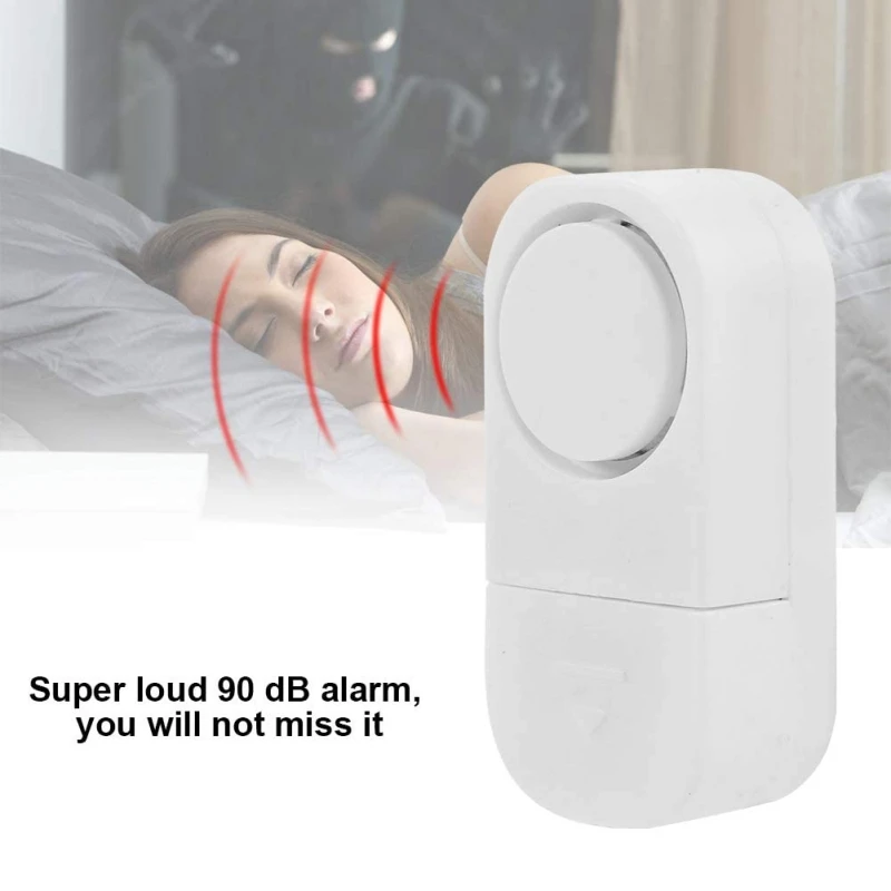 Door Window Security Magnetic Sensor Alarm Door Open Entry Detector Split Welcome Chime Bell for Store Shop Home