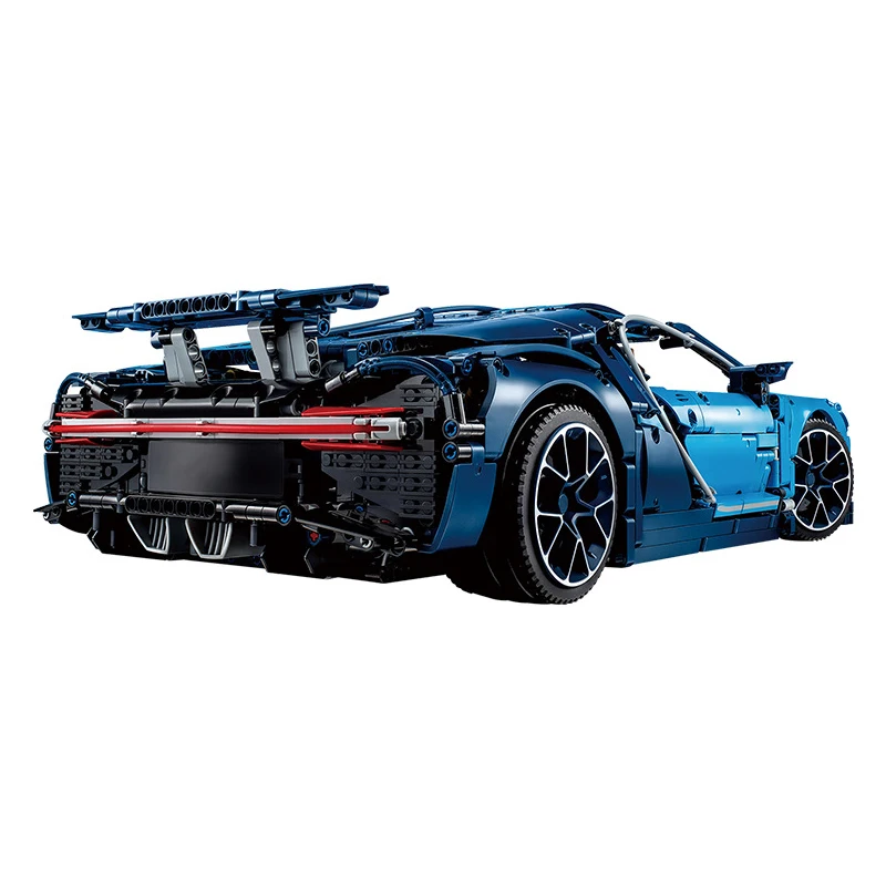 Super Racing Technical Car Bugattied Chiron Model Static Building Blocks Brick Set Kids Toys For Children Boy Christmas DIY Gift