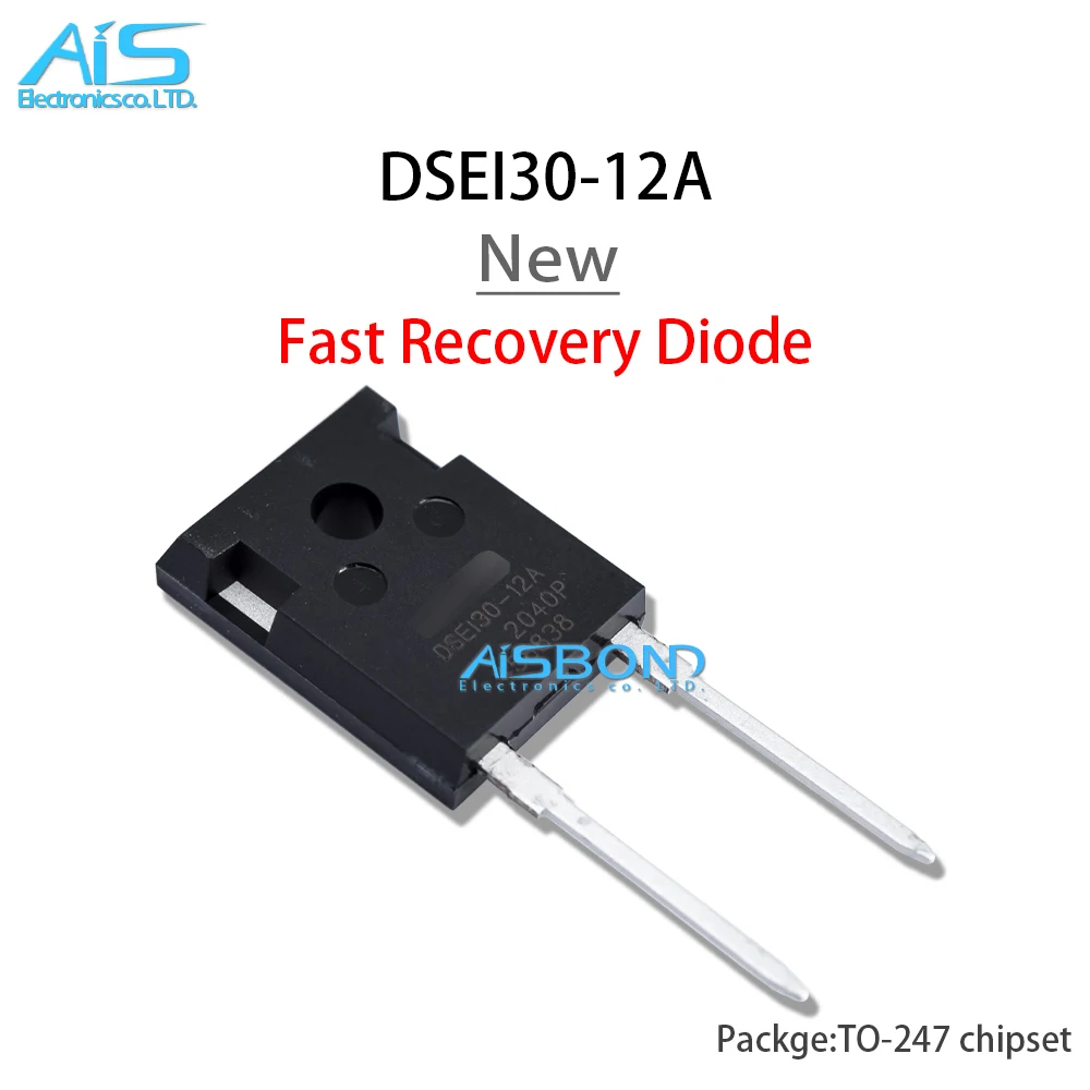 2Pcs/Lot New DSEI30-12A Fast Recovery Epitaxial Diode DSE130 DSEP DSEP30-06A DSEI30-06A DSEI30-10A TO-3P TO-247 FRED