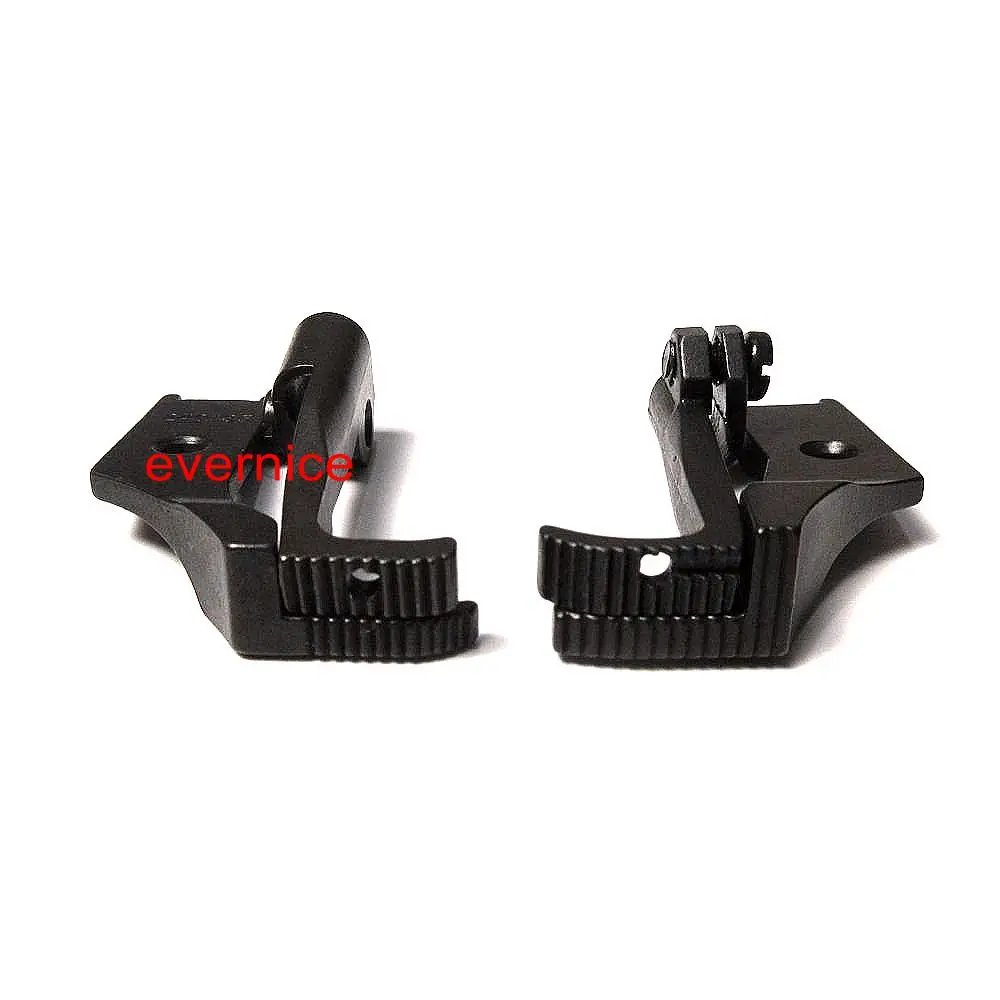 New Zipper Foot Set Left & Right Toe For Juki Lu-562 563 1508 Dnu-241 1541 ++