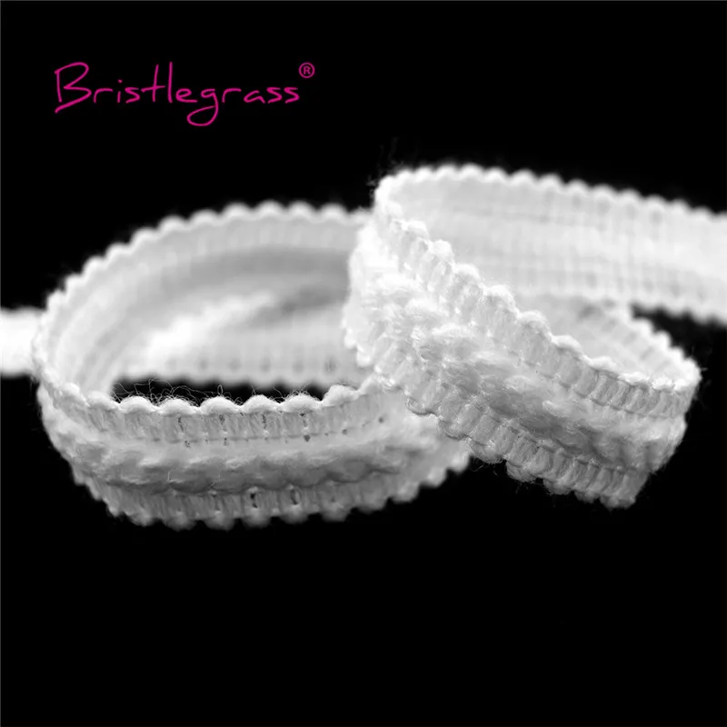 BRISTLEGRASS Woolen Braided Crochet Lace Trim 5/8\