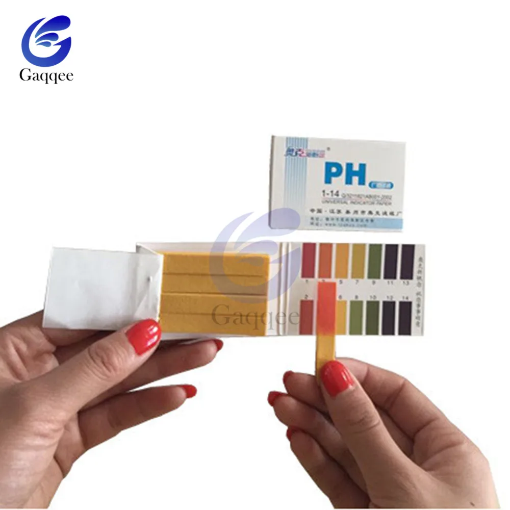 80 Strips PH Meters Indicator Paper PH Value 1-14 Litmus Testing Paper Tester Urine Health Care Paper Water Soilsting Kit