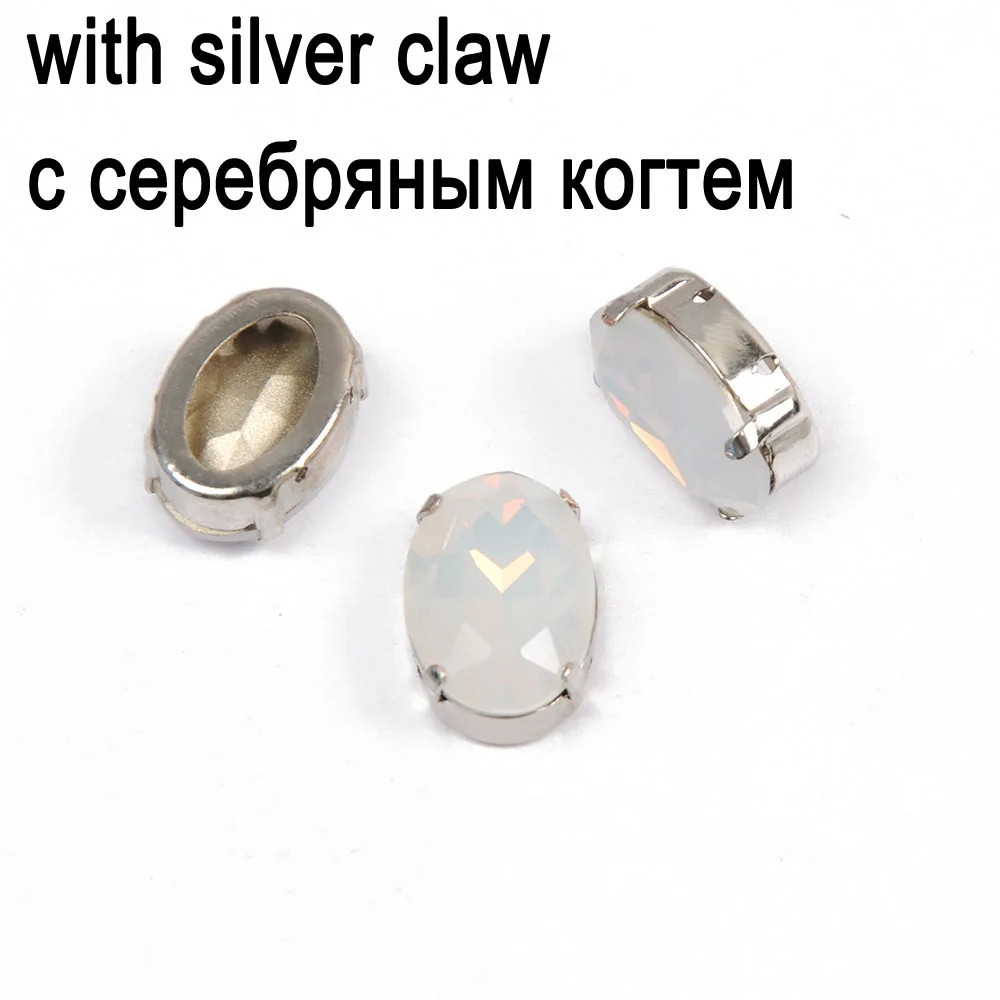 CTPA3bI Multicolor Sew On Rhinestones With Gold /Silver Setting Charming Glass Stones DIY Crafts Garment Gym Suit Decoration