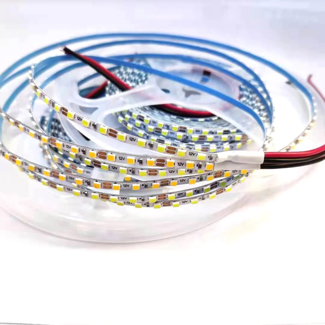 

DC12V 3mm width LED Strip Lights Not Waterproof SMD 3020 5m 840LED 168L/m brightness Light Tape Flexible Led strip white/Warm