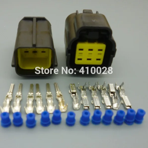 worldgolden 5/30/100sets/lot Car Waterproof 1.8mm 6Pin male and female Electrical Wire Connector Plug AWG Car Motorcycle Marine