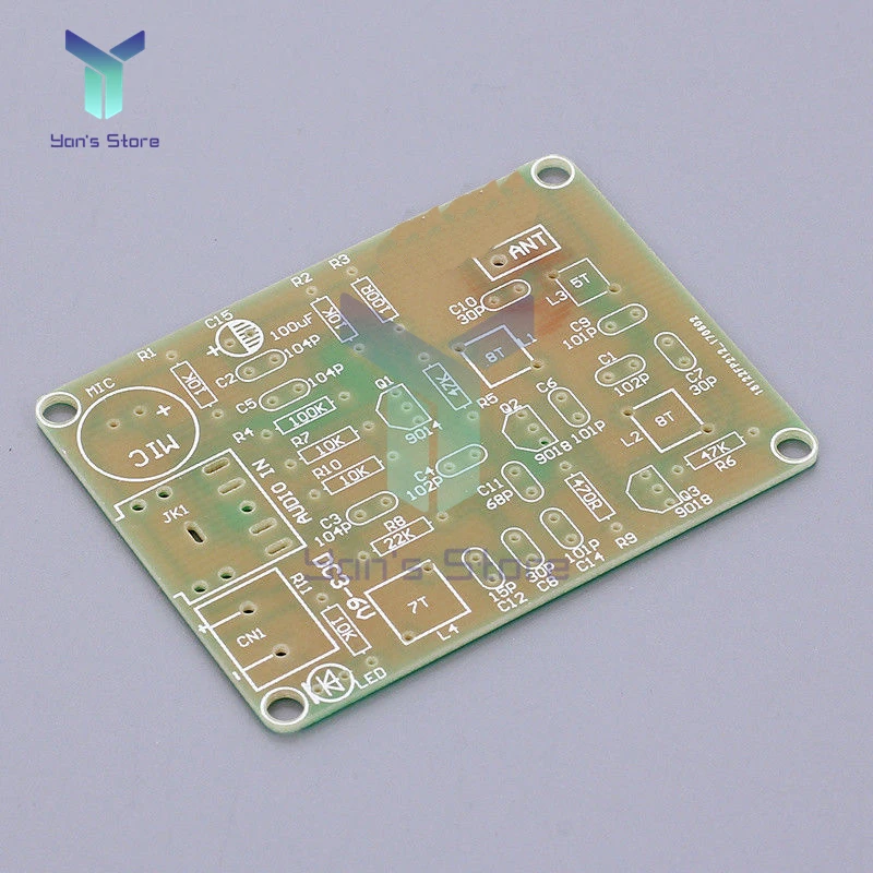 88-108MHz FM Transmitter Module Electronic DIY Kits Frequency Wireless Microphone Transmitter Board Parts DC 3-6V FM Module