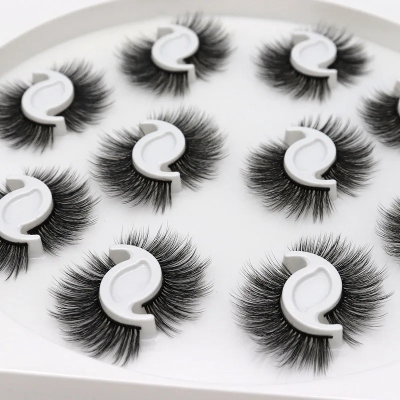 5/10/14 pairs Mink 3D False Eyelashes,Fluffy false eyelashes wholesale，No cruelty natural mink eyelashes extension makeup