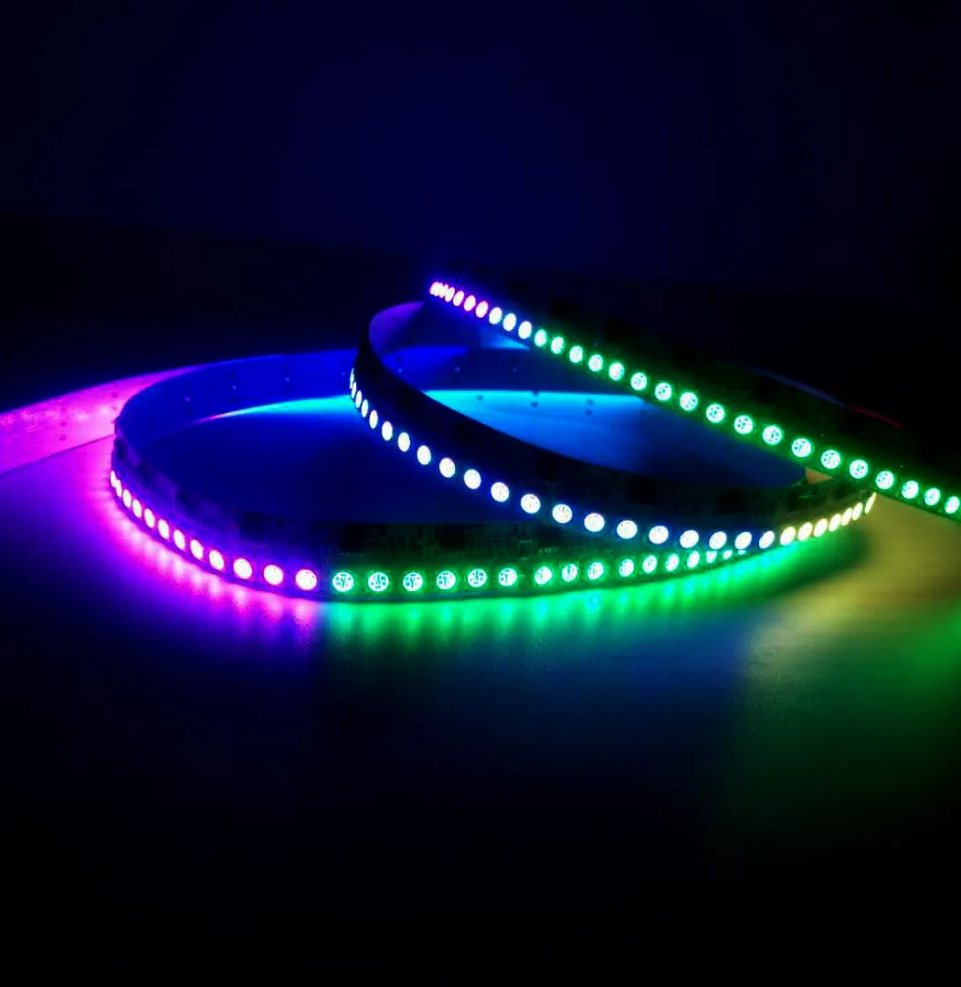 5M 144LEDs/48pixes/m WS2811 LED Strip 5050 SMD RGB Pixel  led  strip , WS2811 Addressable 144leds/m Led Pixels Strip  DC12V