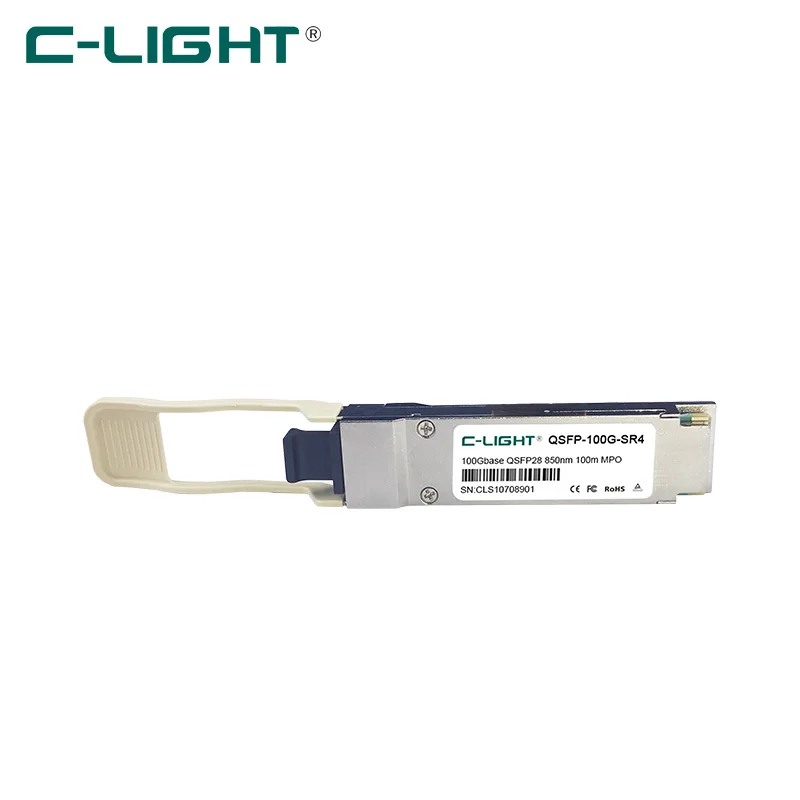 40GB-SR4-QSFP JG709A  Compatible  QSFP+ Transceiver (MMF, 850nm, 150m, MPO, DOM) C-LIGHT  OEM