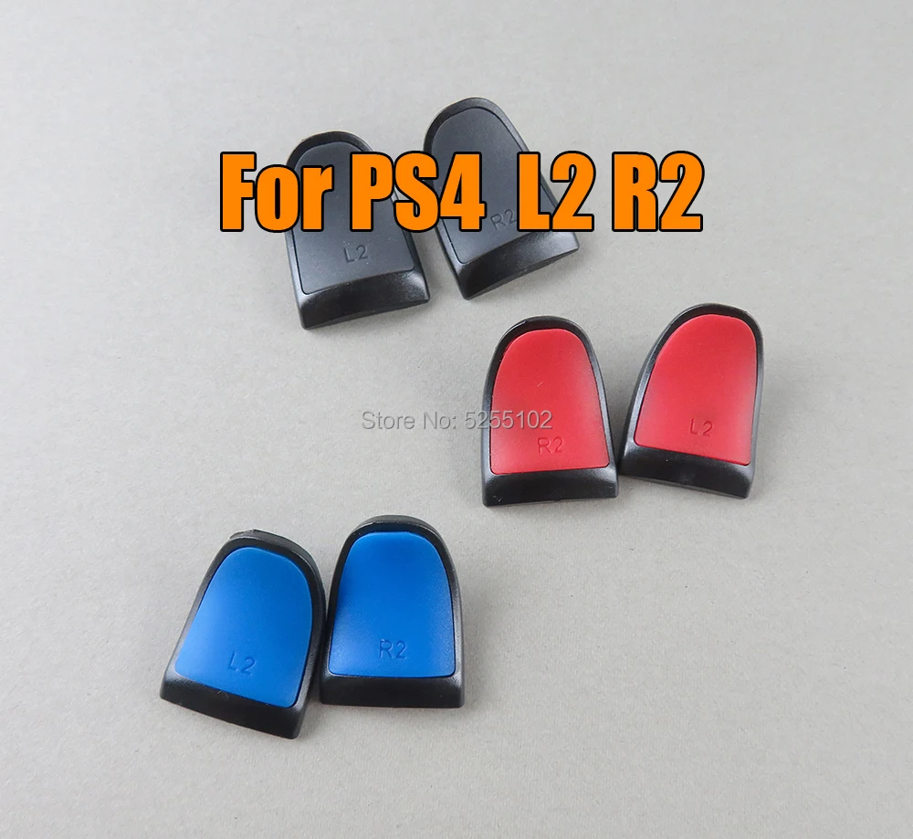 1 pair L2 R2 Buttons Extension Trigger For Sony PS4 Playstation4 Triggers for PS4 Pro Slim Wireless Controller Gamepad