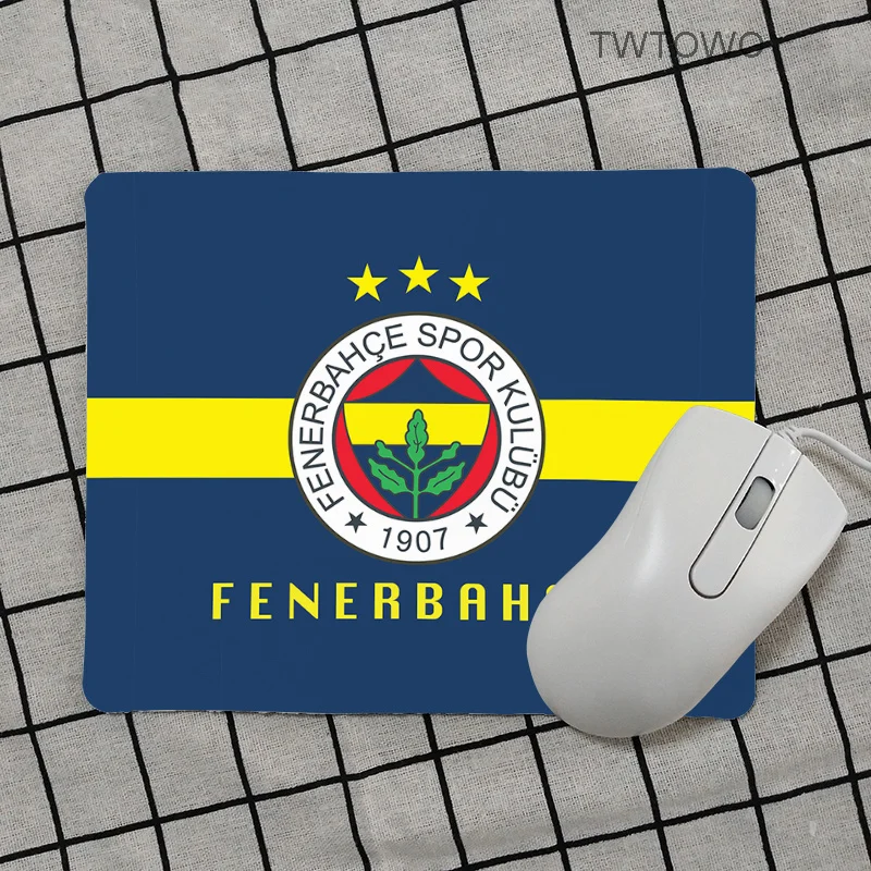 Qualidade superior turquia fenerbahce sk escritório ratos gamer almofada do rato macio venda superior por atacado almofada de jogos mouse
