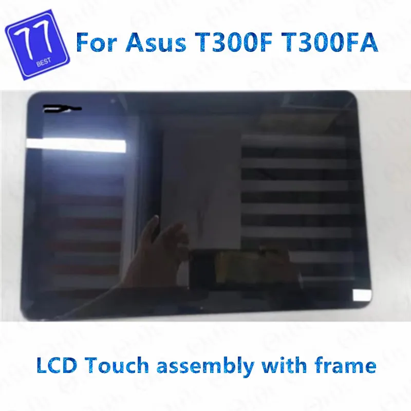 Originale con cornice per ASUS T300FA T300F sostituzione LCD 12.5 pollici M125NWR2 Touch Screen LCD Assembly