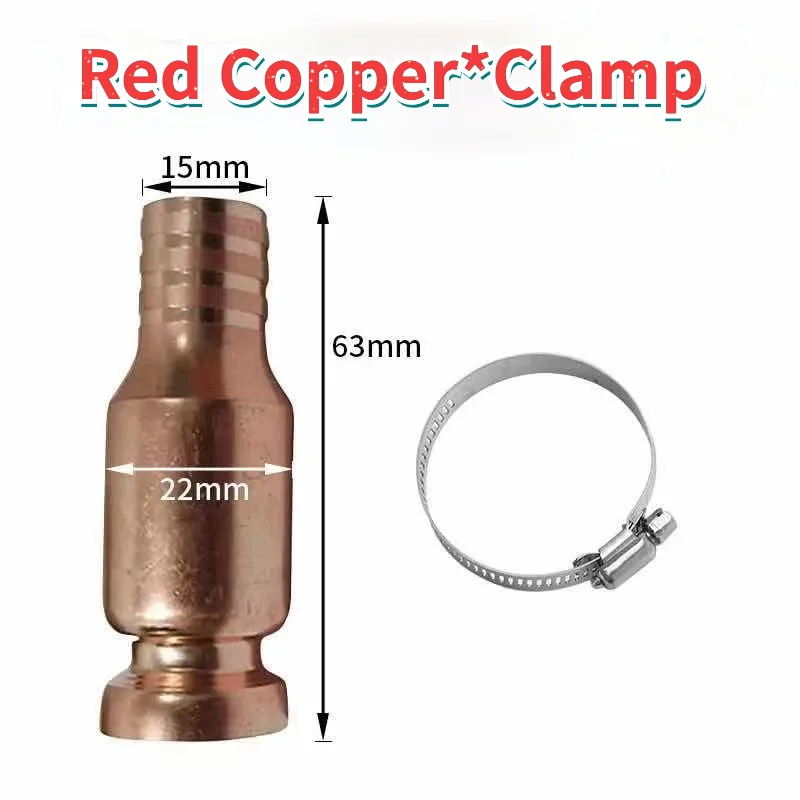 Copper Siphon Filler Pipe Water Changer Manual Diversion Tube Fittings Siphon Connector Gasoline Fuel Water Absorber
