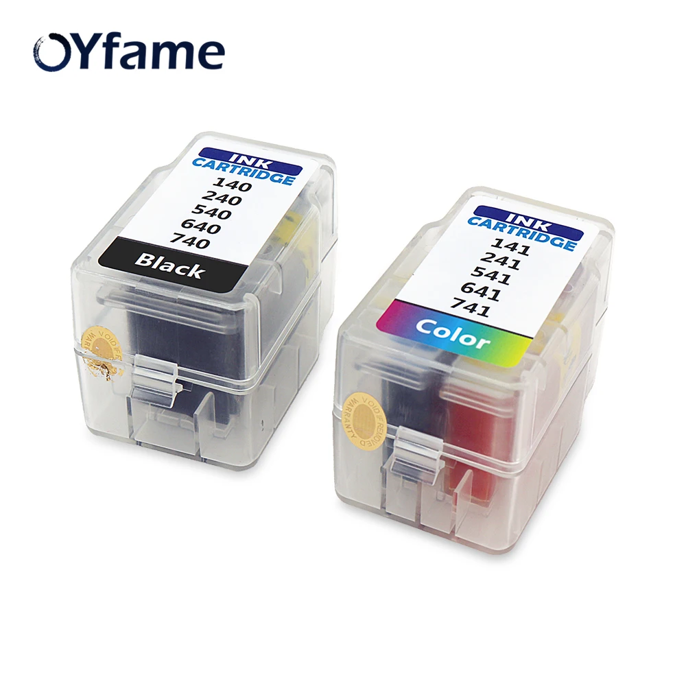 OYfame 540 541 Smart Cartridge PGI540 CLI541 Ink Cartridge For Canon Pixma MG4250 MX375 MX395 MX435 MX455 MX515 MX525 Printer