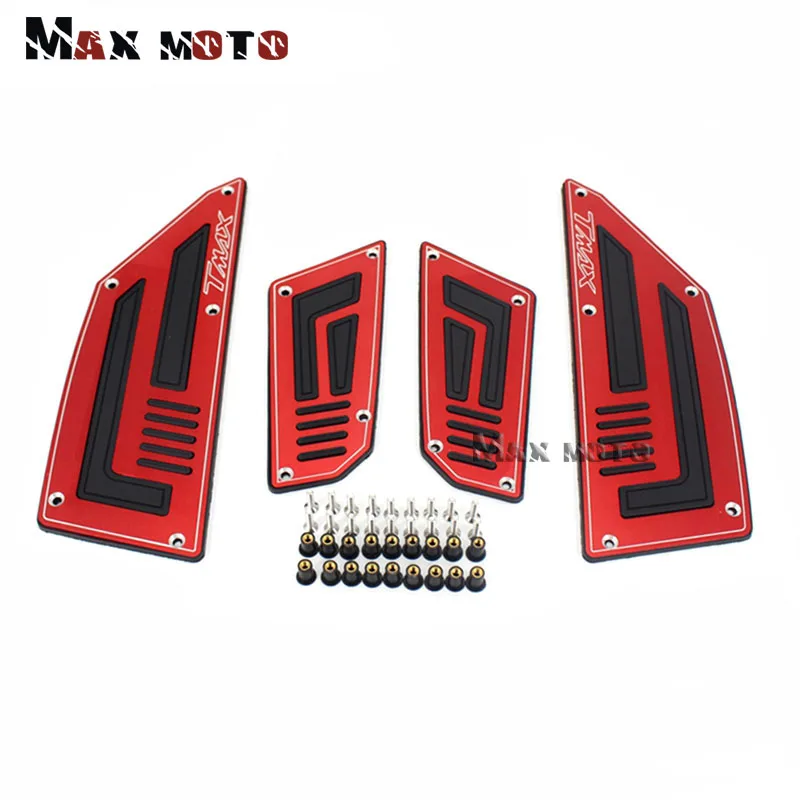 For YAMAHA TMAX 530 T MAX TMAX530 XP530 2012-2016 Motorcycle Accessories Footboard Steps Footrest Footpegs Foot Board Plate Pegs