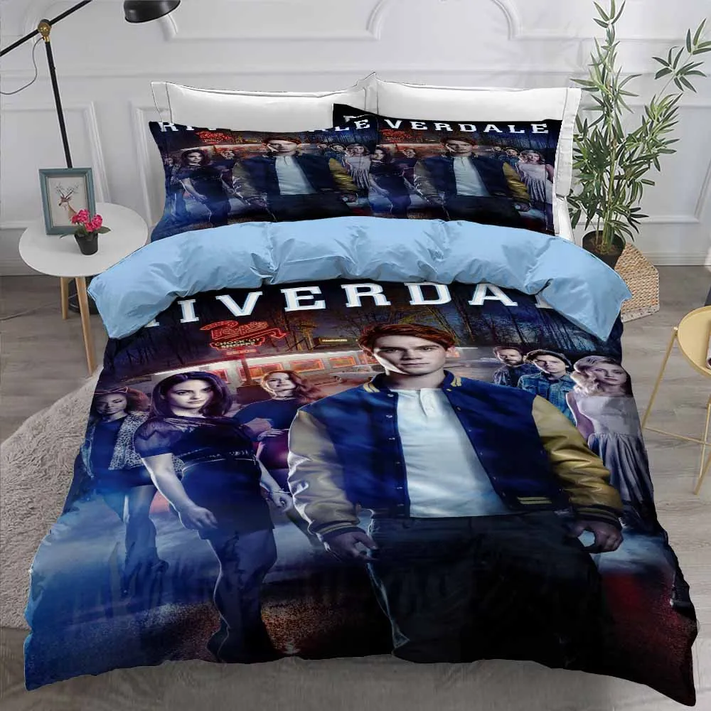 3d Design Movies Bedding Sets Riverdale Comforter Bedding Set With Pillowcase Bedroom Decor Bed Linen Set 2/3pcs Drop Ship