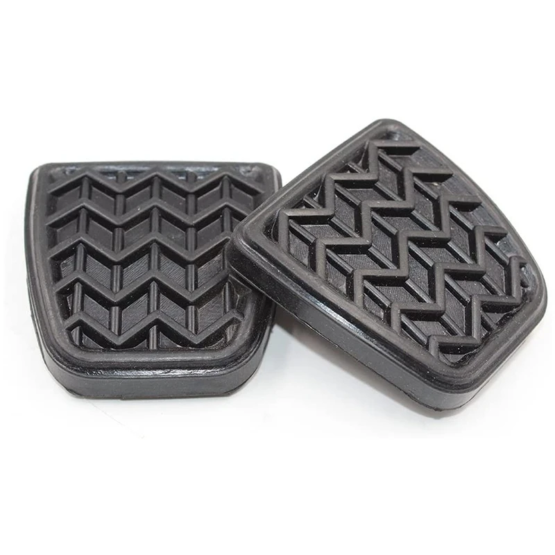 2PCS Clutch Brake Pedal Pad Rubber for Toyota Camry Hilux Vigo KUN 31321-52010,3132152010