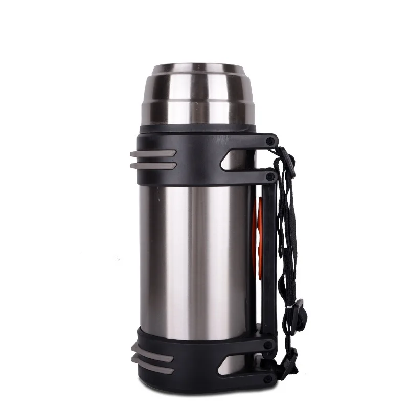 1200-2000ML Large Thermos Bottle Vacuum Flasks Stainless Steel Insulated Water Thermal Cup Travel Climbing Insulation Pot