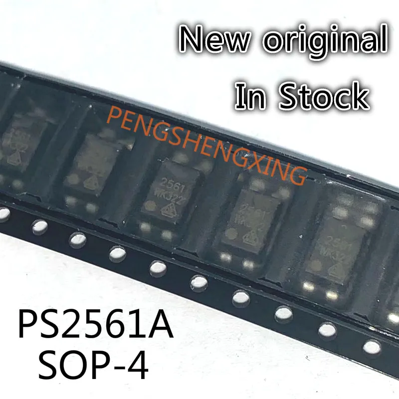 10PCS/LOT   PS2561AL2-1-V-E3-A/JT  PS2561A   R2561A SOP4  Photoelectric coupling chip