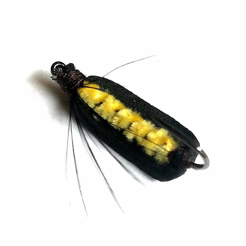 KKWEZVA 20pcs fishing fly lures insect dry floating type insect similar to artificial fly bait Trout bait fishing Tackle