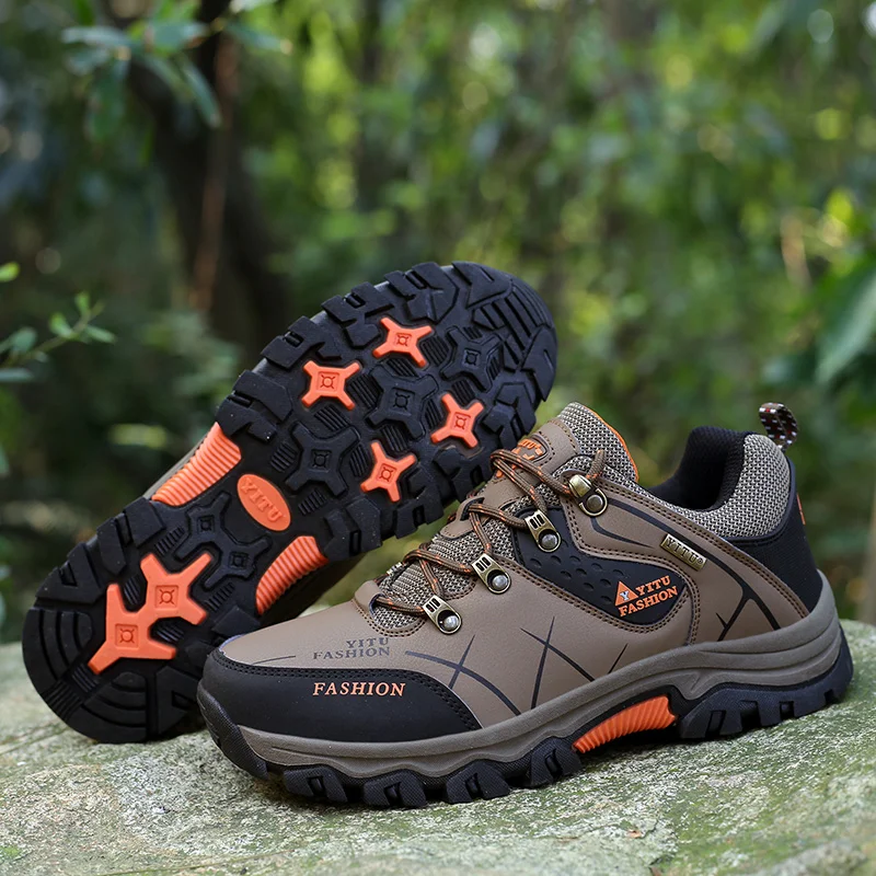 Fashion Mountain Climbing Boots New Rock Climbing Mountain Boots Male Hiking Boots Sneakers Sport Shoes