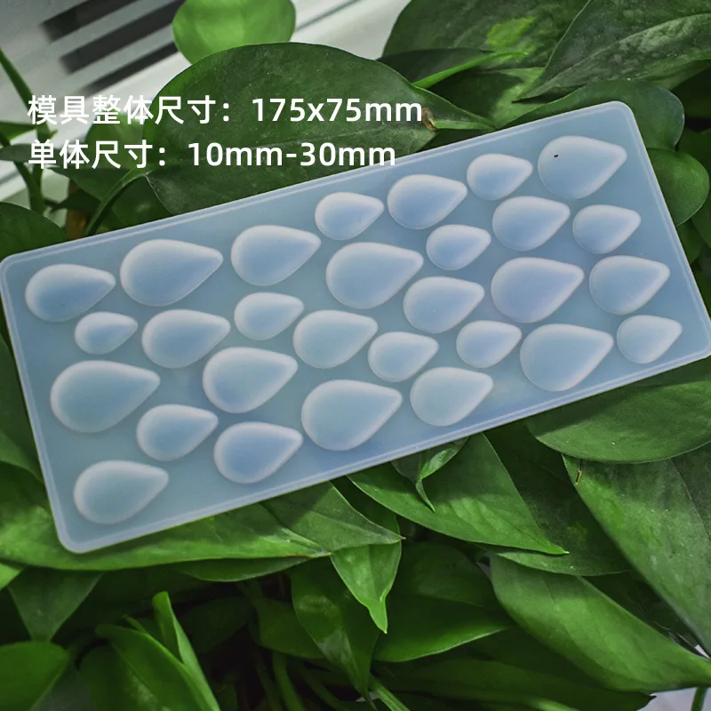 Bubble Crystal Epoxy Mold Gem Patch Multi-Specification Star Pendant Pendant Sticker Silicone Mold