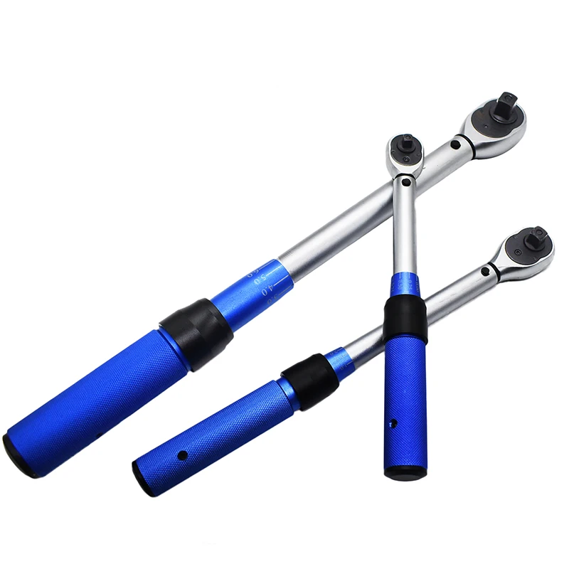 Chiave dinamometrica 1/4 3/8 1/2 guida quadrata chiave a cricchetto precisa chiave di riparazione chiave quadrata guida riparazione bici ad alta precisione