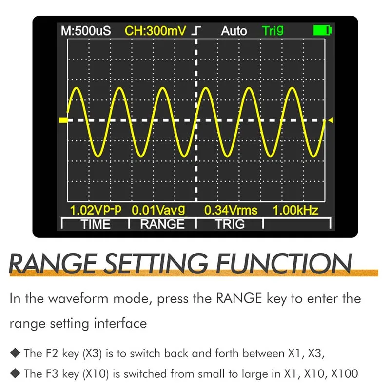 MUSTOOL Upgraded MT8208 2 In 1 HD Intelligent Digital Multimeter Graphical Oscilloscope 2.5Msps Sampling Rate Electronic Test