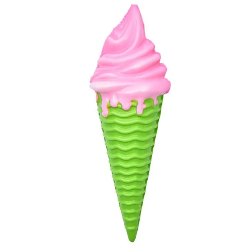Jouet crème glacée spongieux coloré à montée lente pour enfant, doux, créatif, à presser, simulation, institut souligné, drôle, cadeau de noël
