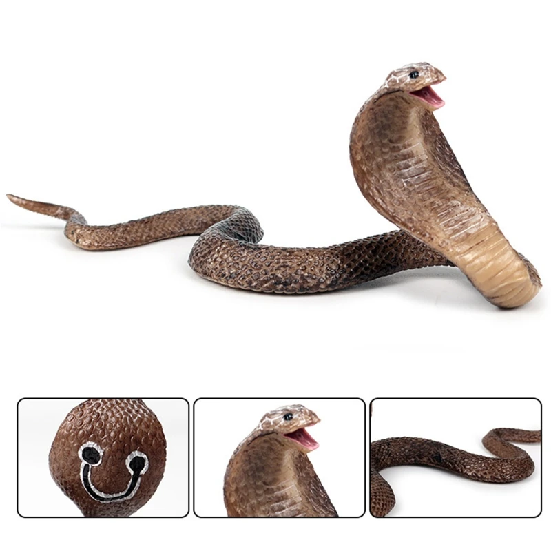 Fake Realistic Rubber Toy Snake North US Green Anaconda Scary Halloween to Scare Birds Props