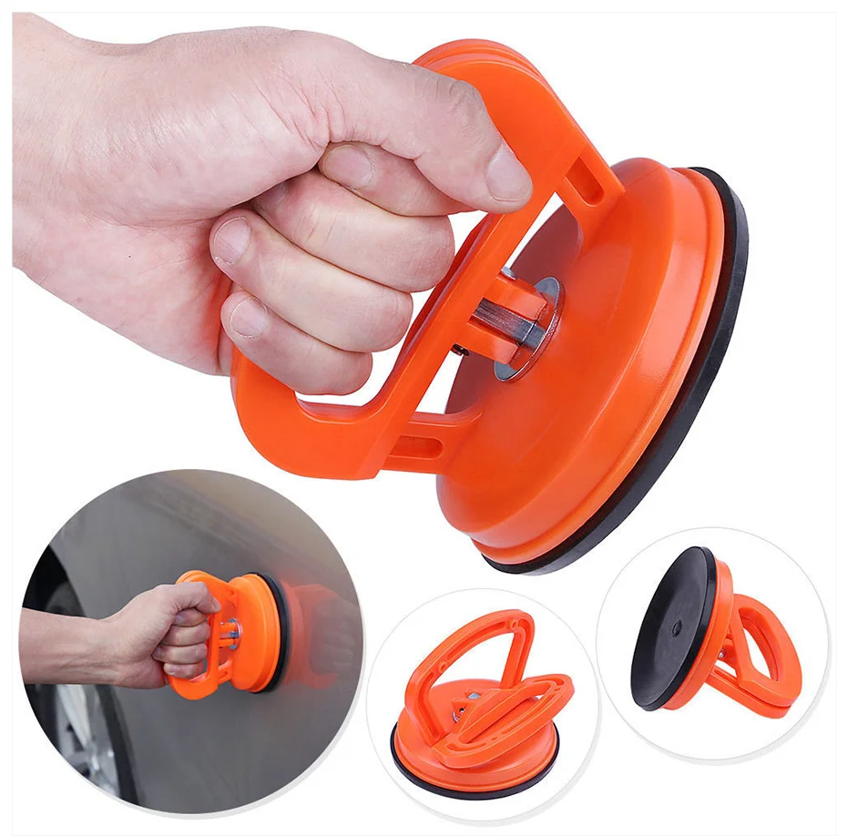 VT01895 Suction Gripper 118mm Plastic Single Head Suction Cup Sucker Handle Puller Lifter Dents Remover for Glass