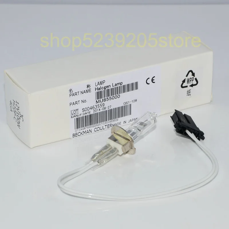 KLS JC12V100W H20P-C 4GA MU855000 Halogen Lamp Olympus Beckman AU5800/5811/5821/5831/5841 Biochemical light Bulb 12V 100W