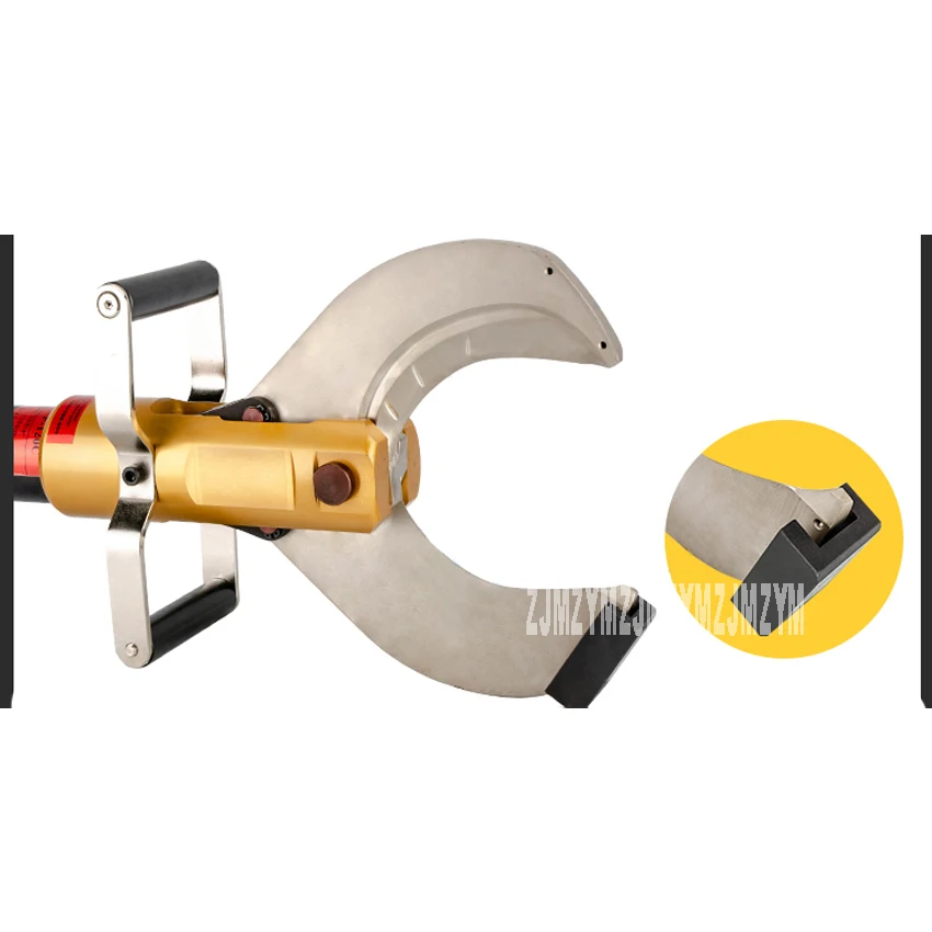 Cortador de cabo eletrohidráulico 60/10 5c/120c com saída 60kn / 120kn, cortador elétrico de faixa de corte 65-120mm