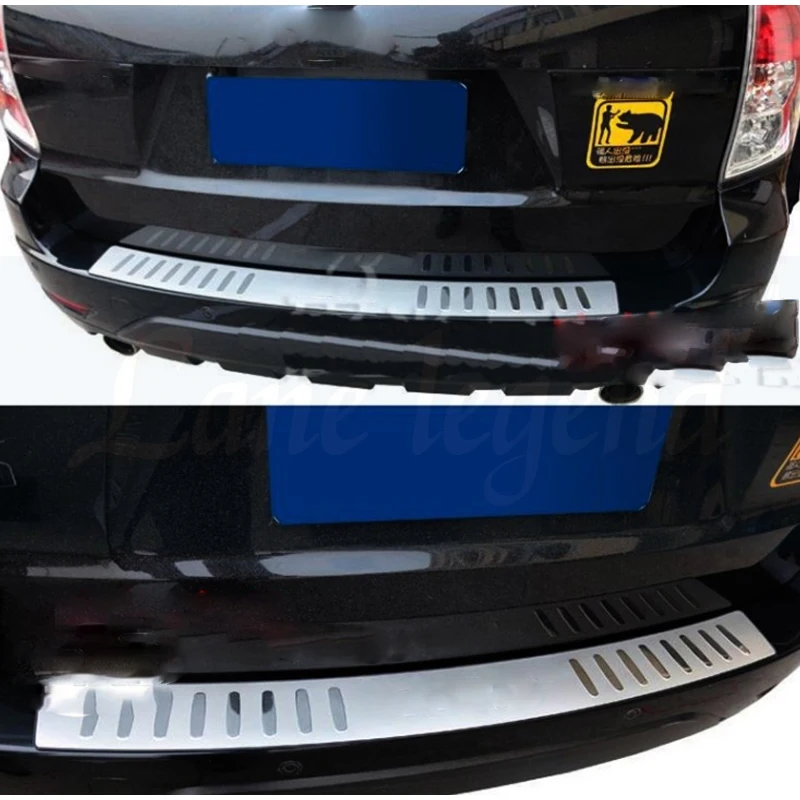 Car styling For Subaru Forester 2009 2010 2011 2012 Stainless Steel car Rear Bumper Protector Sill Trunk Tread Plate Trim