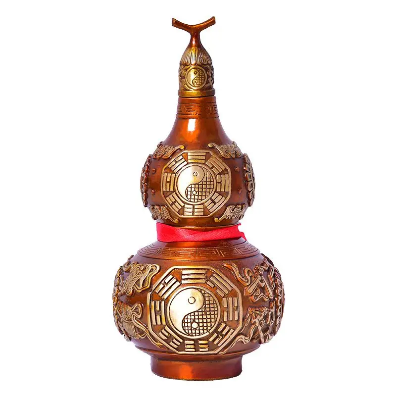 

Traditional Chinese Crafts for Home Decoration, Wu Lou Gourd, Modern Craft, Bring Good Luck and Wealth, Room Decoration Accessor