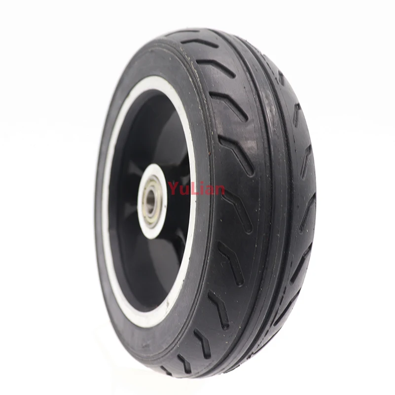 6 Inch Solid Wheel 145x40 Solid Tire 145 * 40 Tire Aluminum Wheel Suitable For Electric Scooter Cart Gas Pedal