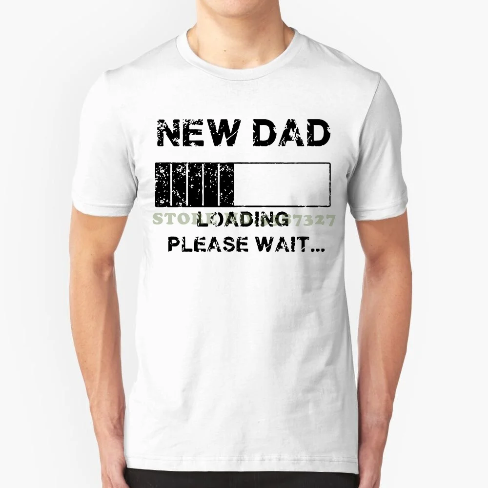 New Dad Loading. Expectant Dad Gift. Funny Mens T Shirt. Pregancy Gift. Father Printing Casual T Shirt Youth's Tees