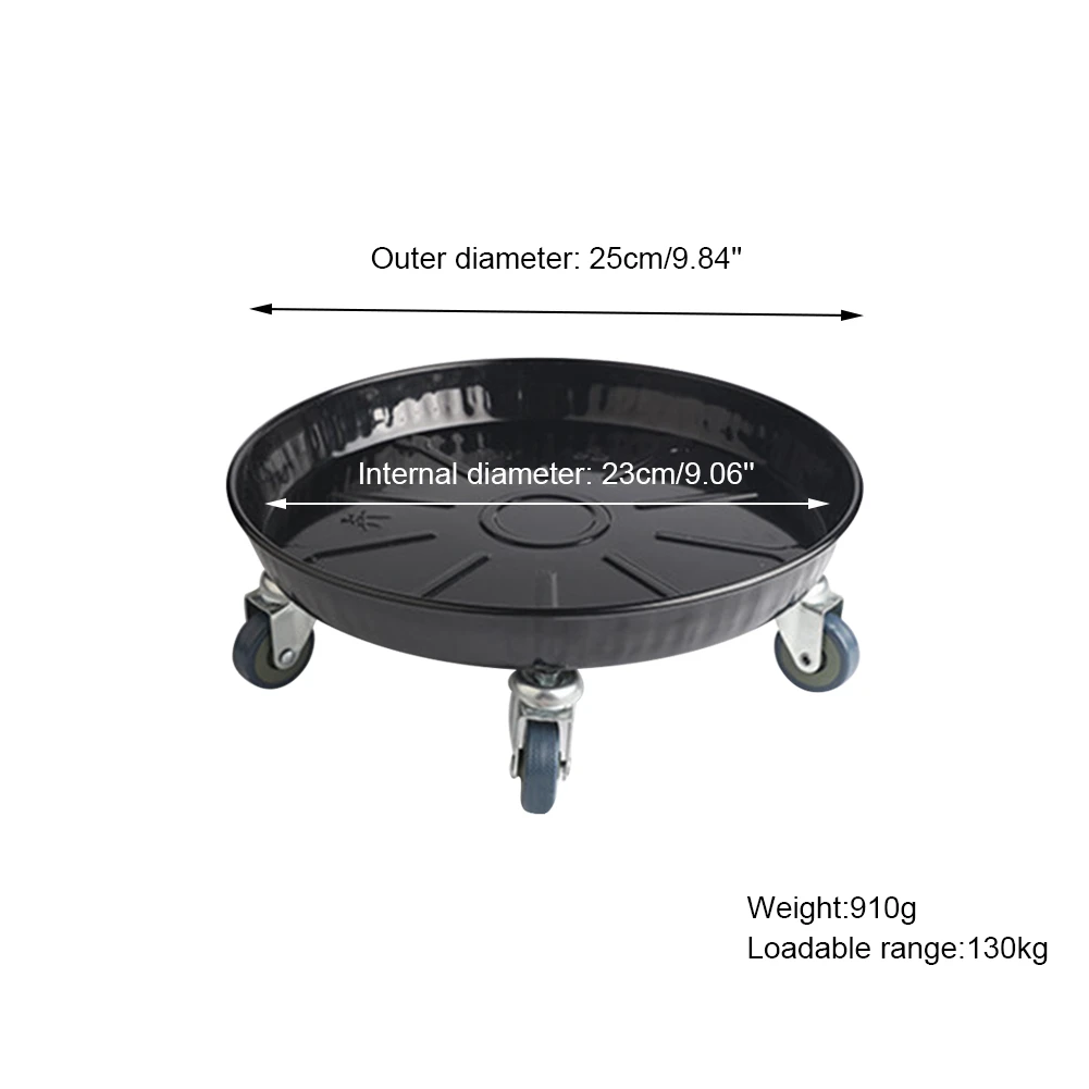 Doniczka na kwiaty taca z kółkami ciężki sadzarka kwiaty Pot Mover wózek podstawka na talerze uchwyt metalowy kwiat Pot Mover narzędzie ogrodowe