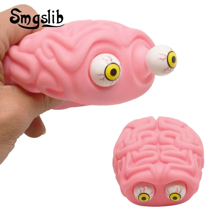 

Squeeze Fidget Toys Flippy Brain Eye Popping Cool Stuff Prank Gadgets Stress Relief Sensory Autism Push Pops TPR Sensory Toy