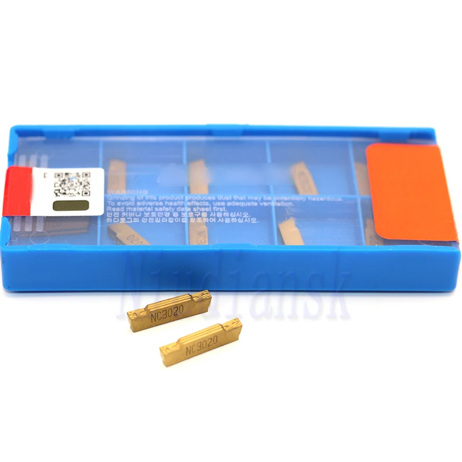 MGMN150 MGMN200 MGMN300 MGMN400 NC3020 10PCS inserti in metallo duro con intaglio utensili per tornio per tornitura di metalli utensile per scanalatura