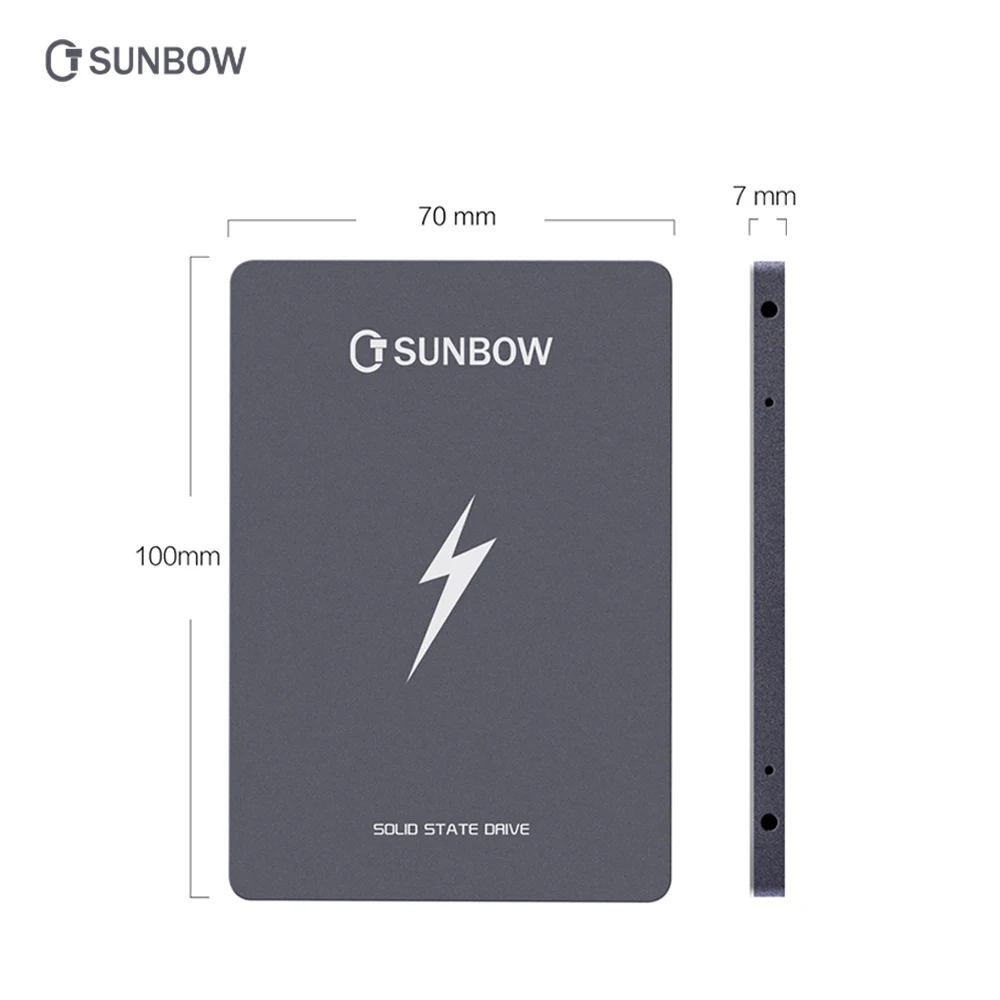 Imagem -03 - Tcsunbow-unidade Interna de Estado Sólido Disco Portátil Hdd 2.5 120gb 240gb 480gb 1tb 2tb Sata Iii 3