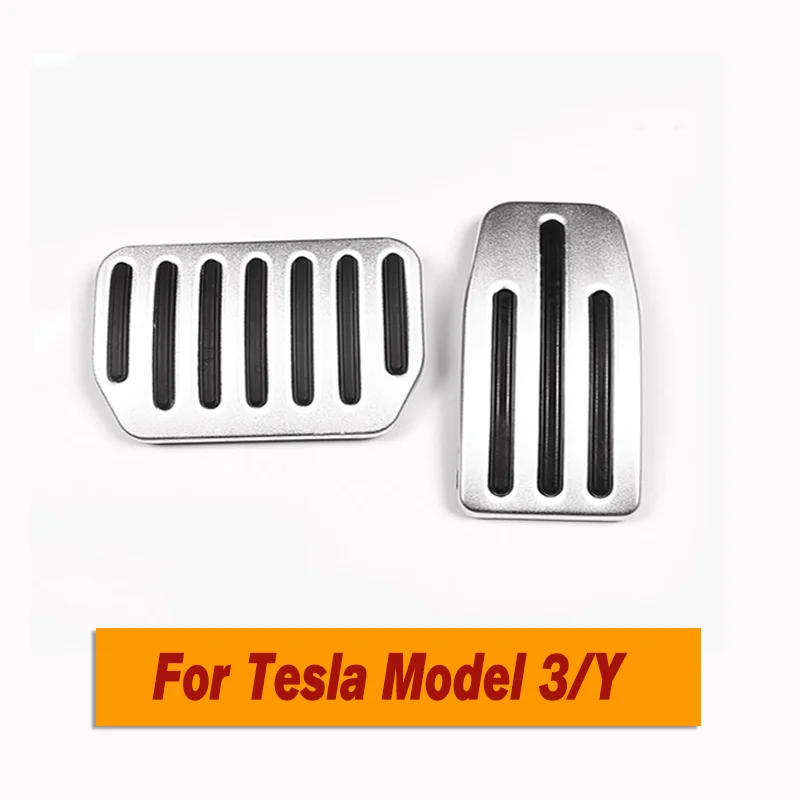 Per Tesla Model 3 Model Y pedale pedale freno copertura pedale acceleratore in lega di alluminio pedali accessori auto Styling 2021 2022