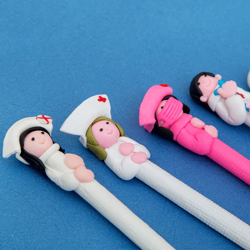 20pcs/lot Cute Medical Ballpoint Pen , Doctor and Nurse series ball pen as Writing Stationery