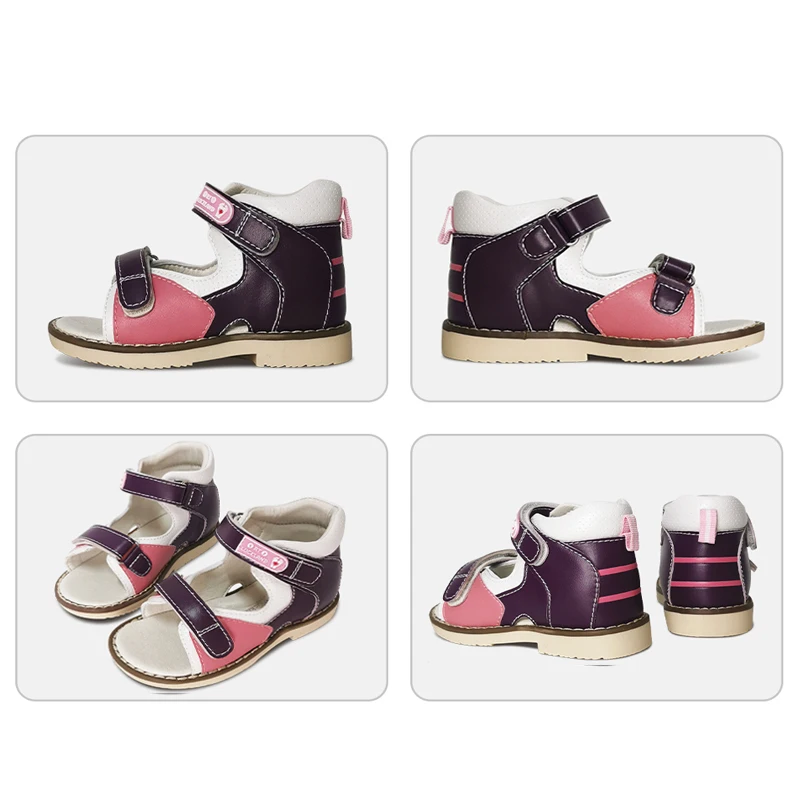 Children Girls Shoes Babies Boy Summer Flatfeet Sandals Kids Orthopedic Princess Footwear Small Sizes1 To 6Years Age