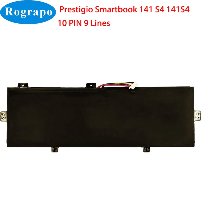 Bateria Nova do Caderno do Portátil de 7.4v 5000mah U3285131p2s para Prestigio Smartbook 141 s4 141s4 com Plugue de Fios