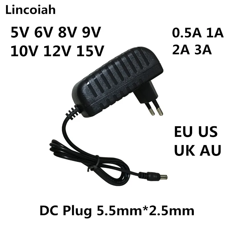 Italy Netherlands Germany 5V 6V 8V 9V 10V 12V 15V 0.5A 1A 2A 3A EU AC/DC power adapter Monitor regulation charger adaptor Supply