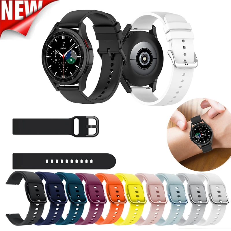 

Watch Strap For Samsung Galaxy Watch Active 2/Active 3 Band Gear sport wrist 22mm 20mm bracelet for samsung galaxy watch 4 40mm