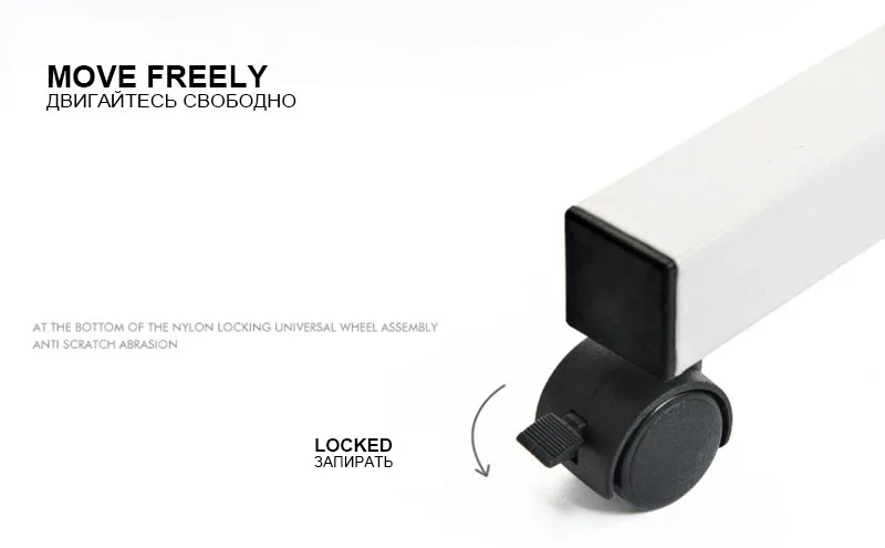 Rimovibile Da Letto Tavolo Del Computer Portatile Desk Notebook Stand Comodino Divano Letto Regolabile Portatile Scrivania Del Computer con Ruote Letto Scrivania Tavolo