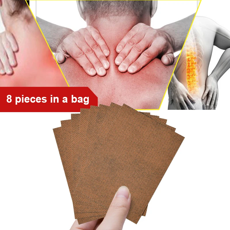 8/24/40/80pcs Medicated Plaste Medicine Back Knee Adhesive Arthritis Joint Pain Relief Patch Joint Back  Chinese Herbal Plaster